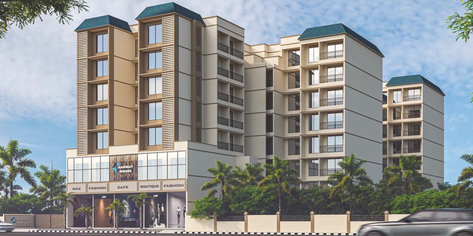 Aashray Nisarg residential project in Rees