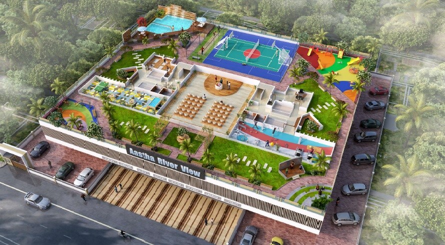 Aastha River View Vashi Master Plan 1