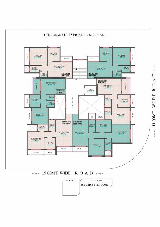 Abri Pacific Floor Plans 1