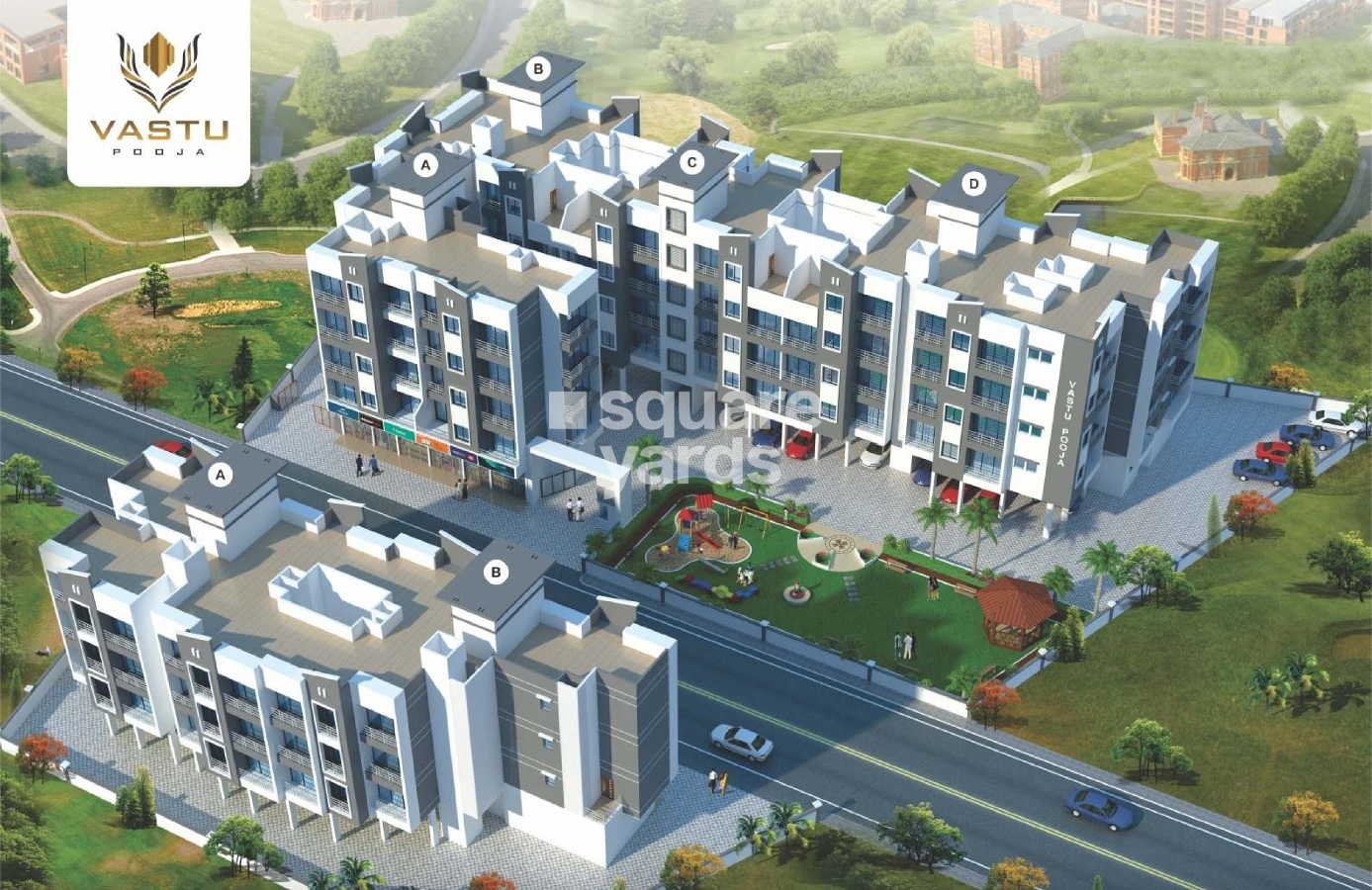 Adesh Vastu Pooja Tower View