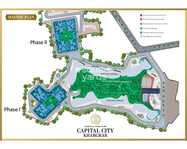 Adhiraj Capital City Tower Meraki Master Plan 1