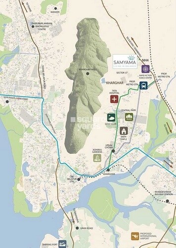 Adhiraj Capital City Tower Oreka Location Image