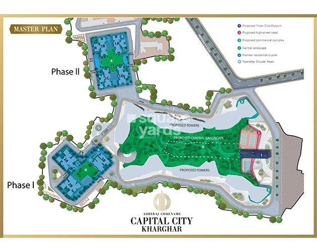 Adhiraj Capital City Tower Oreka Master Plan Image