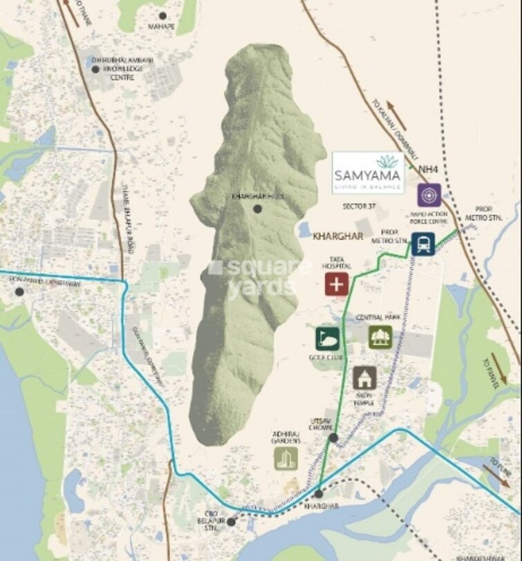 Adhiraj Samyama Location Image