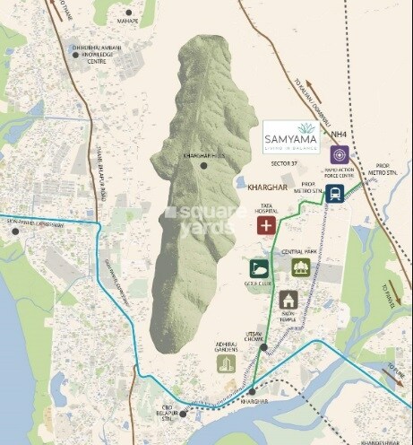 Adhiraj Samyama Location Image