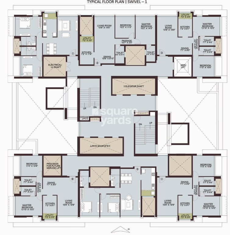Adhiraj Samyama Floor Plans
