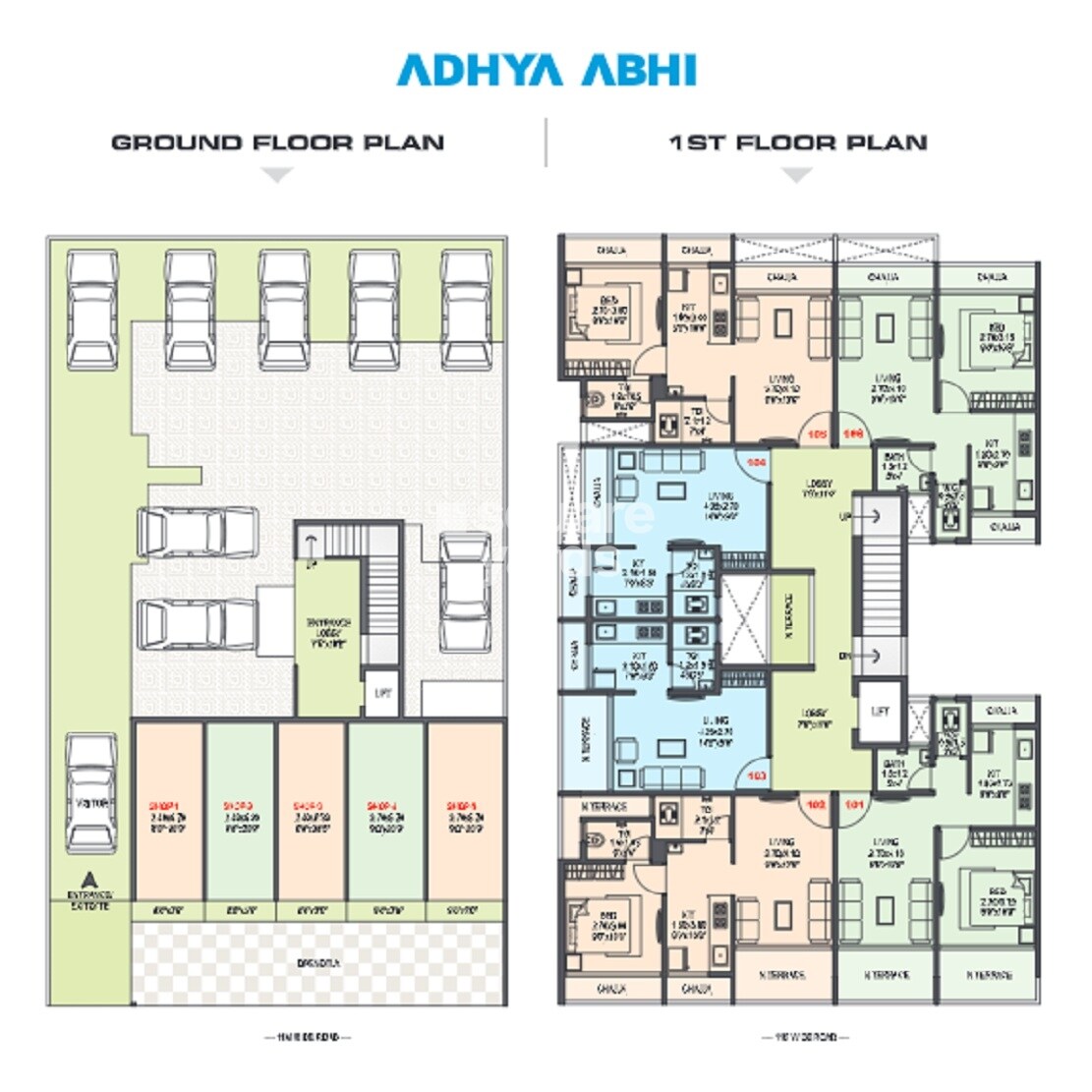 Adhya Abhi Floor Plans
