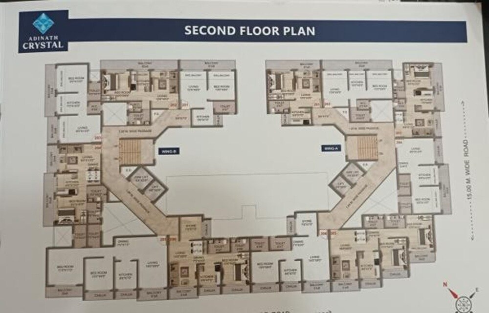 Adinath Crystal Floor Plans