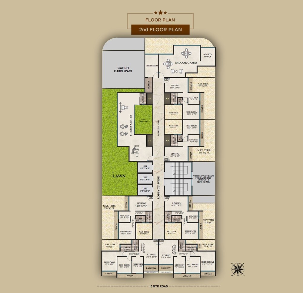 Admire Pushpak Pride Floor Plans 1