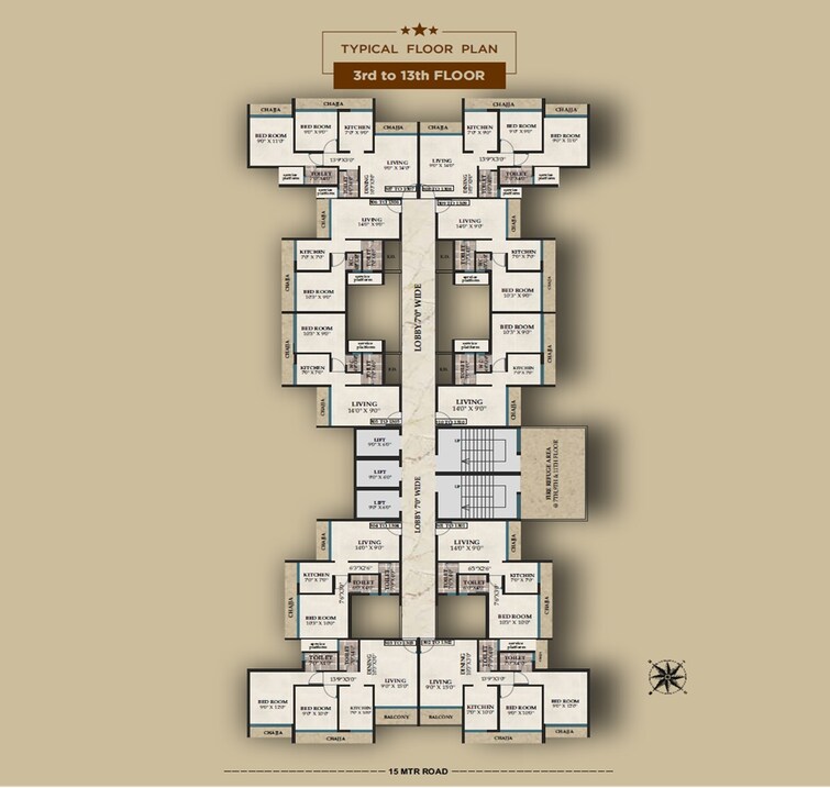Admire Pushpak Pride Floor Plans 2