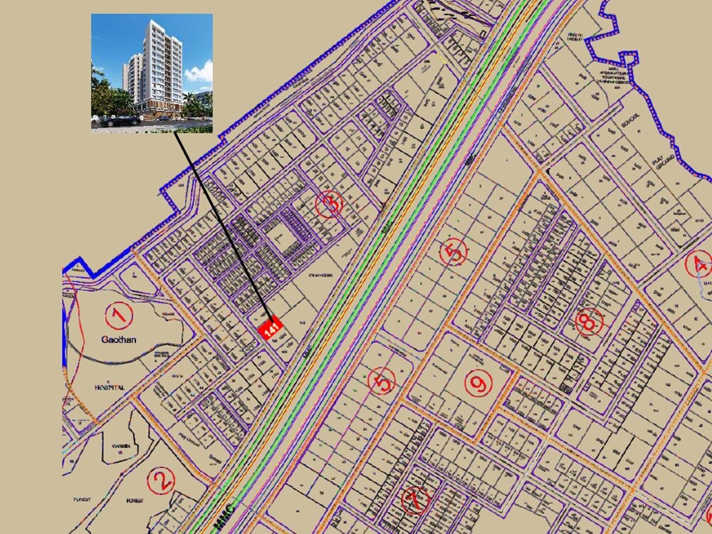 Admire Pushpak Pride Location Image