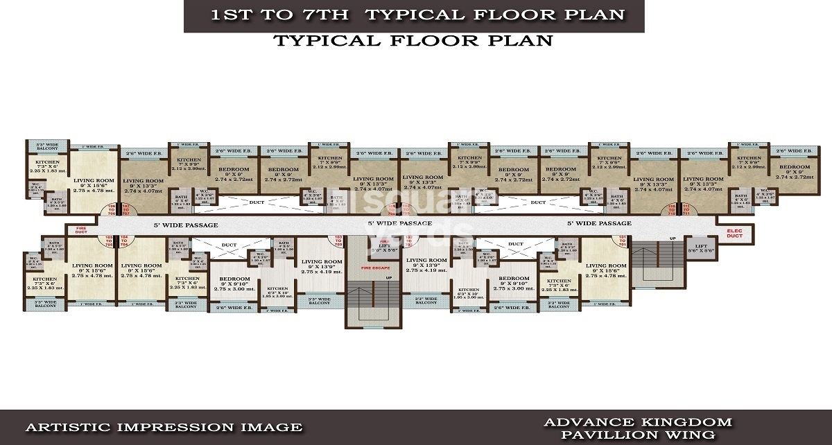 Advance Kingdom Floor Plans