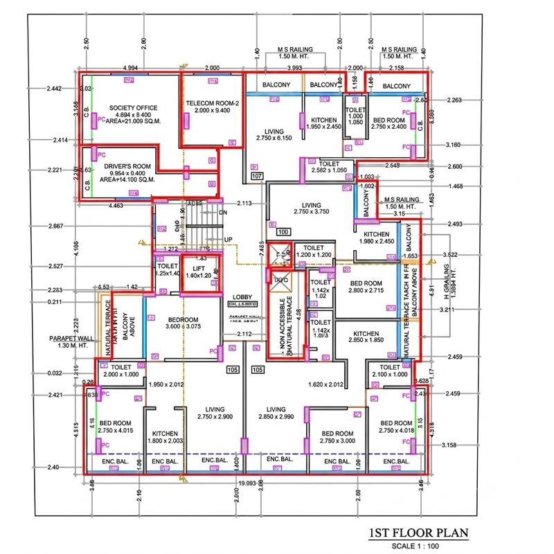 Advika Ayansh Crown Floor Plans