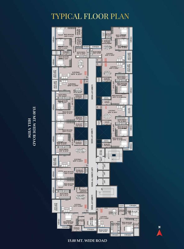 Ahinsa Mirai One Floor Plans