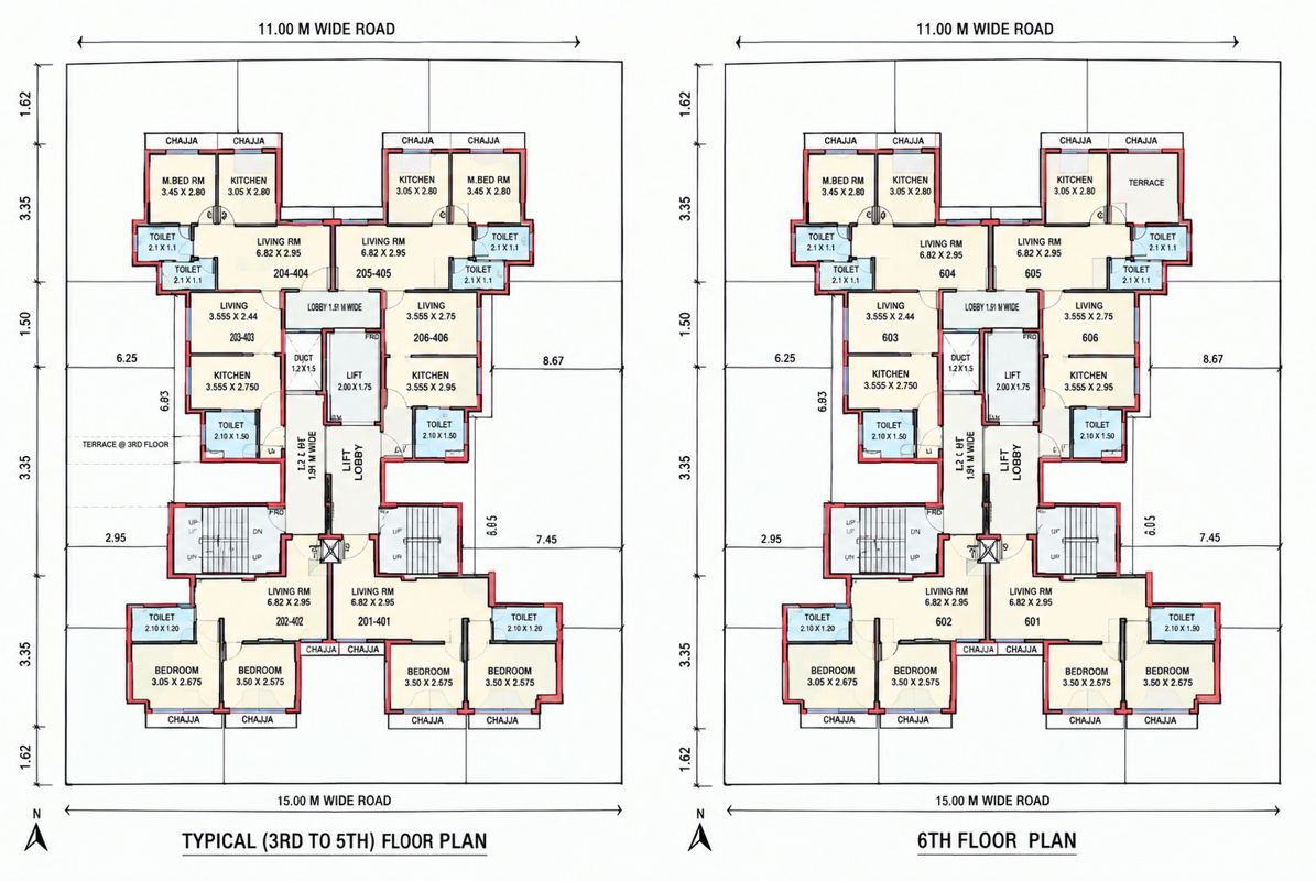 Ajinkyan CHS Floor Plans