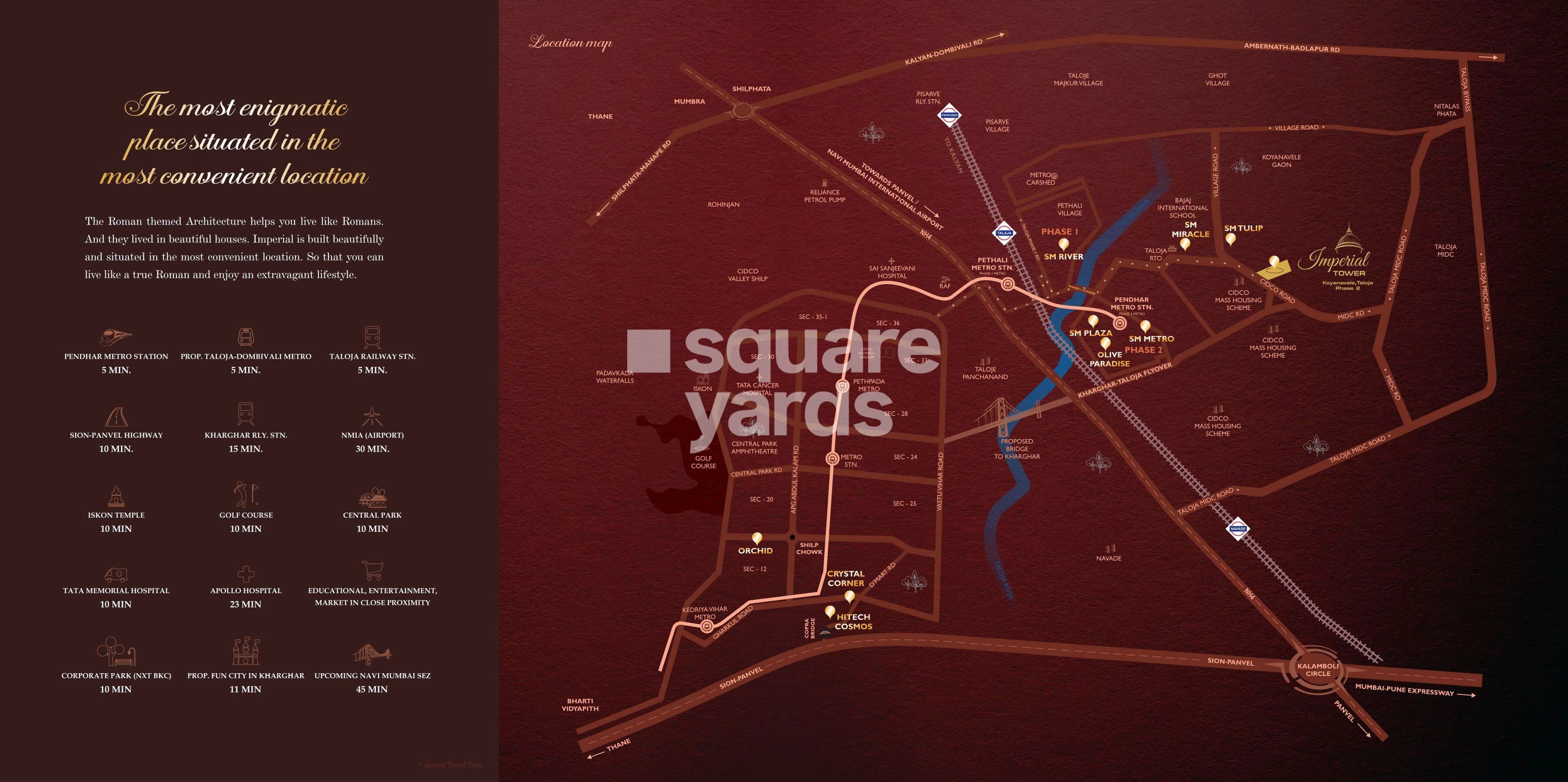 AK Imperial Towers Location Image