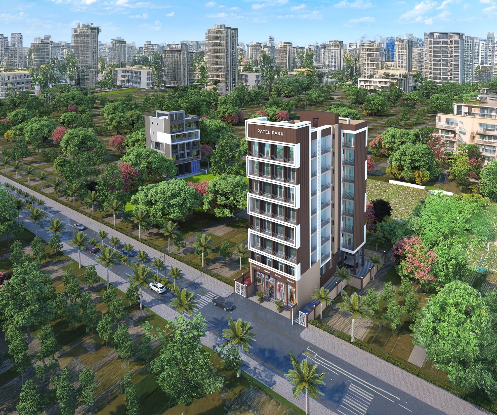 AK Patel Park Apartment Exteriors 2