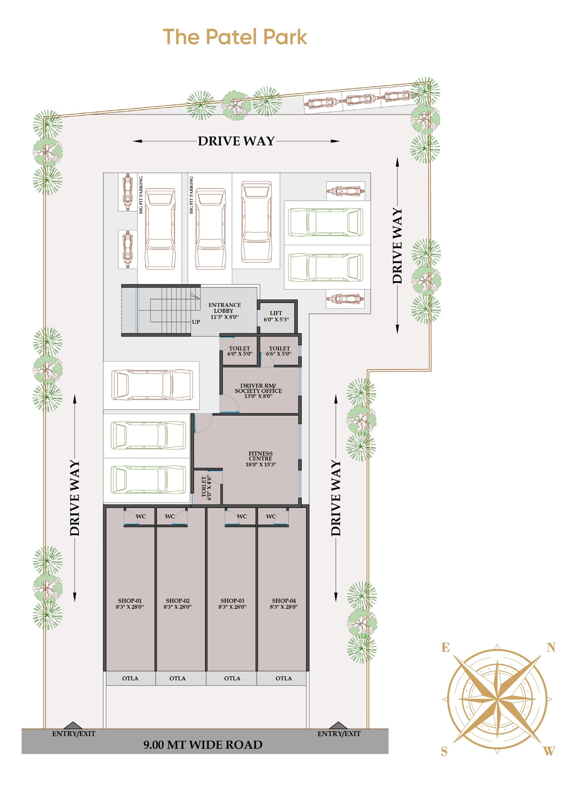 AK Patel Park Master Plan Image