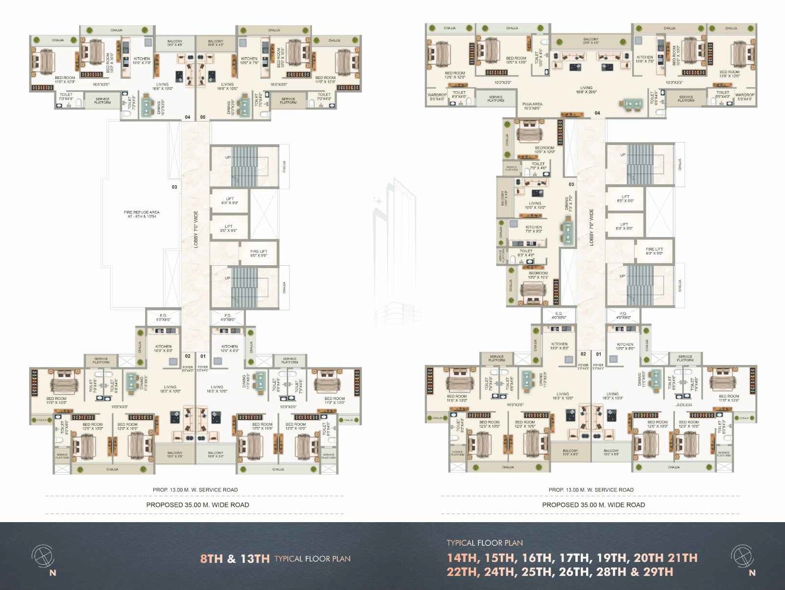 AK Sapphire Floor Plans