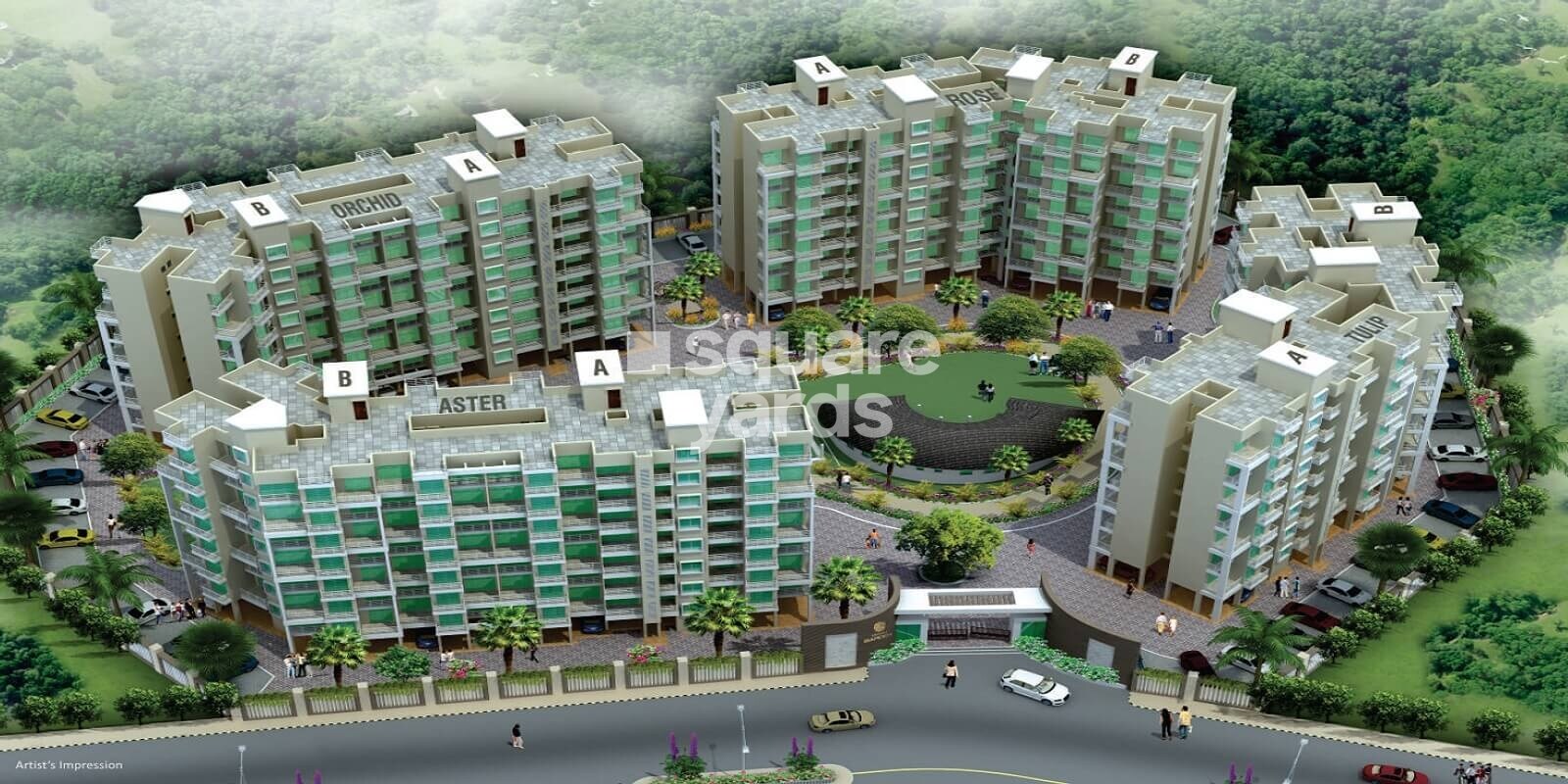 Akshar Emperia Garden residential project in Karade Khurd