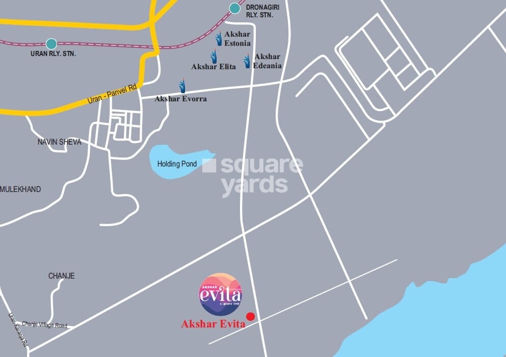 Akshar Evita Location Image