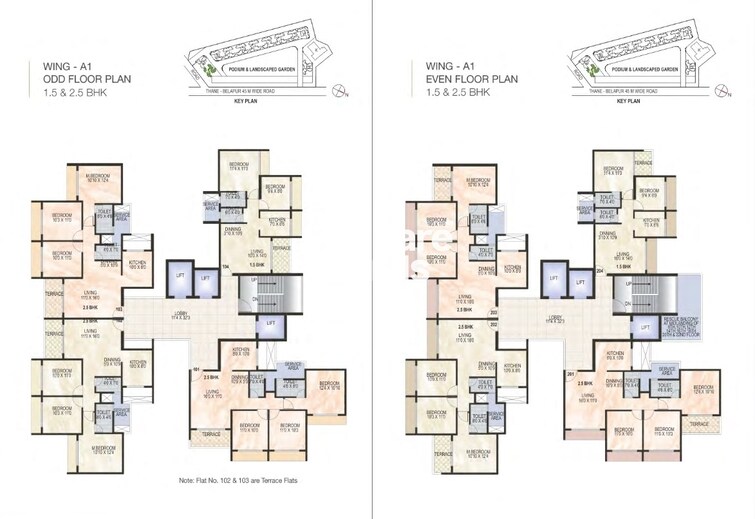 Akshar Green World Floor Plans 3