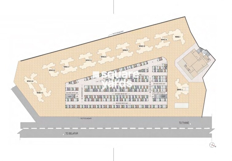 Akshar Green World Master Plan Image