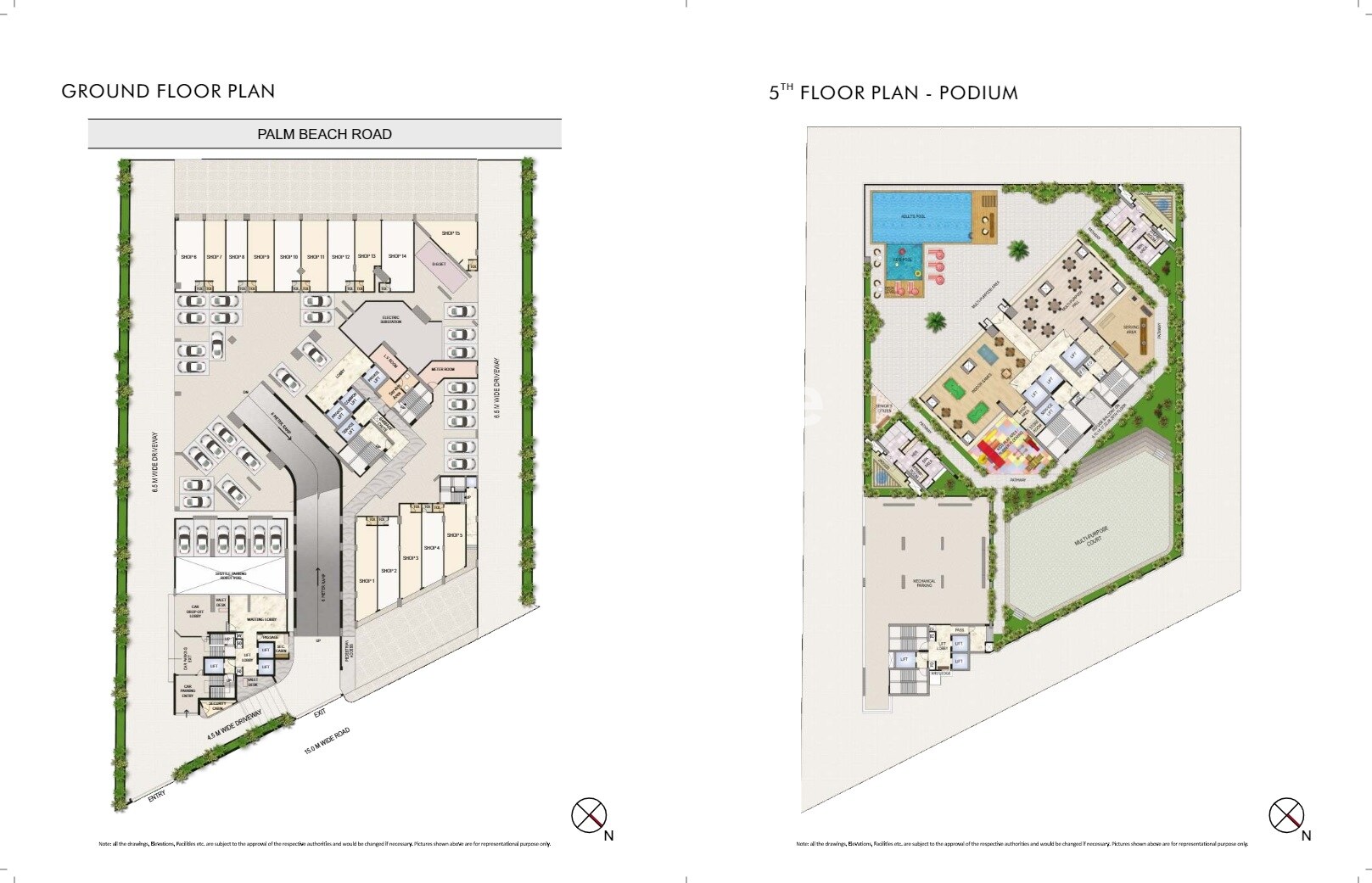 Akshar One Akshar Master Plan Image