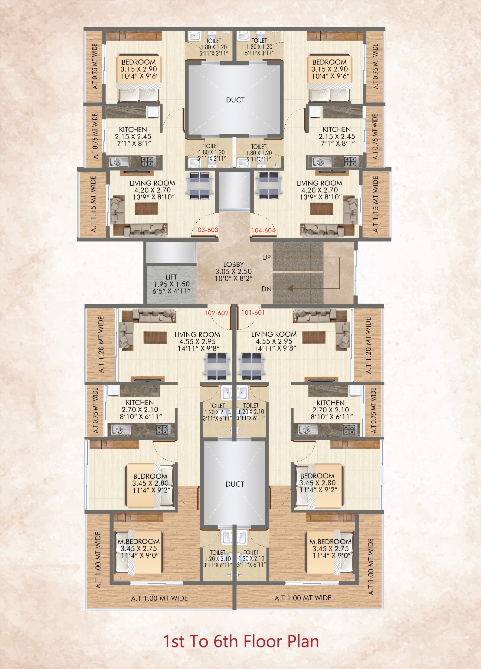 Akshat Oasis Floor Plans