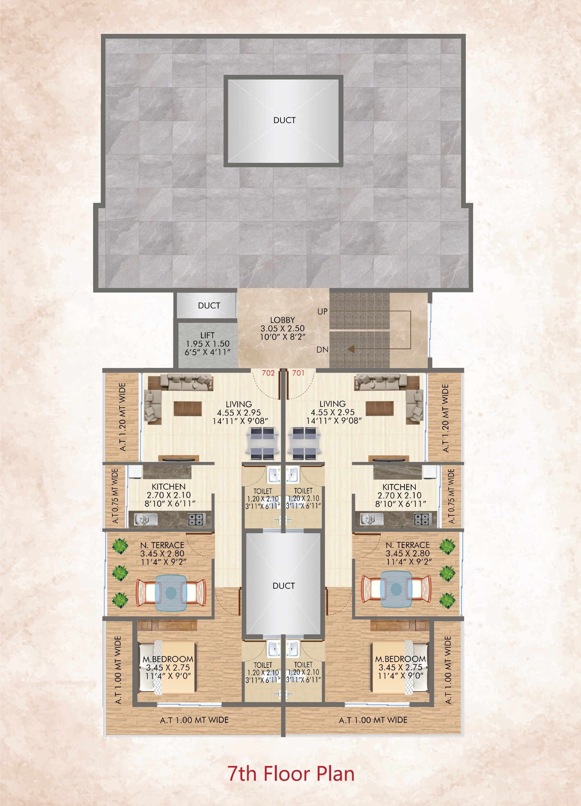 Akshat Oasis Floor Plans
