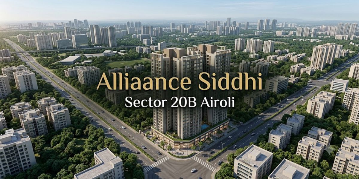 Alliaance Siddhi residential project in Sector 20B Airoli