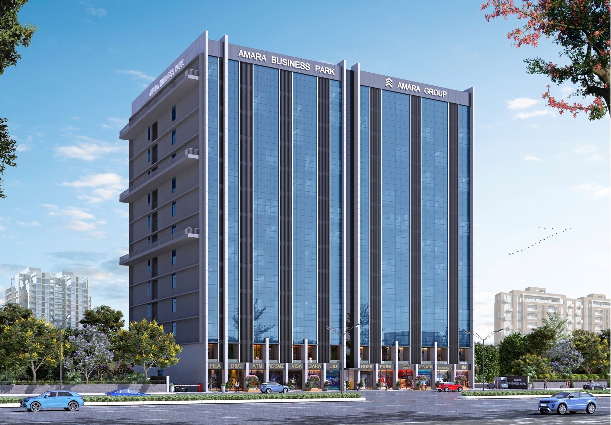 Amara Business Park Commercial Exteriors 2