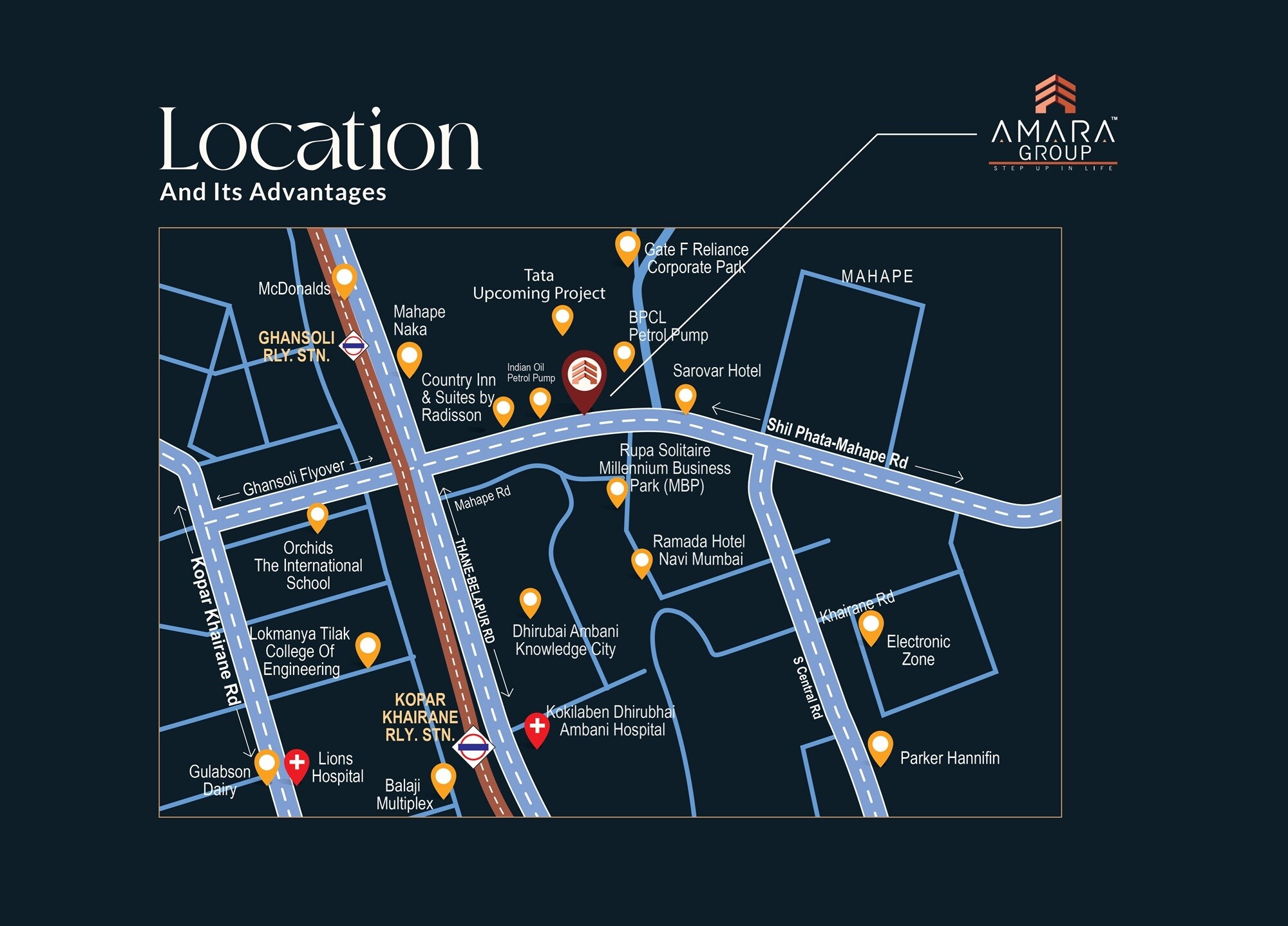 Amara Business Park Location Image