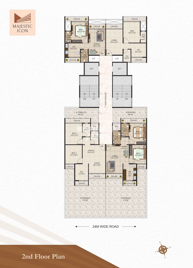 Amara Majestic Icon Floor Plans