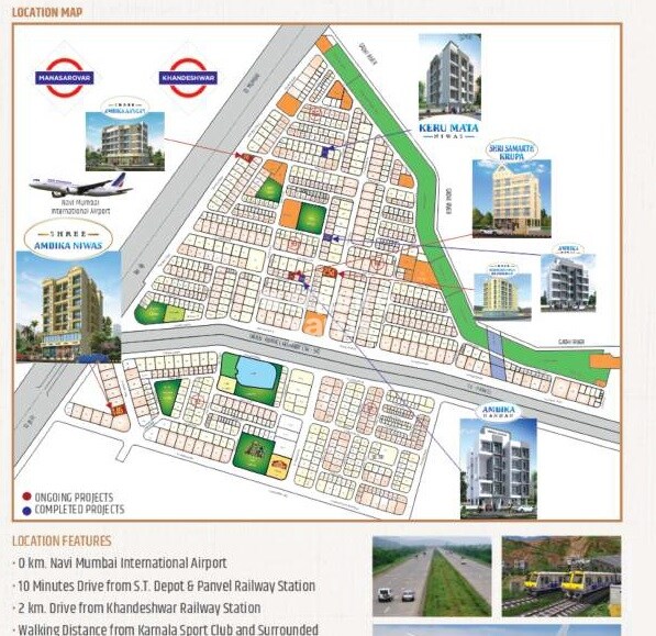 Ambika Niwas Karanjade Location Image