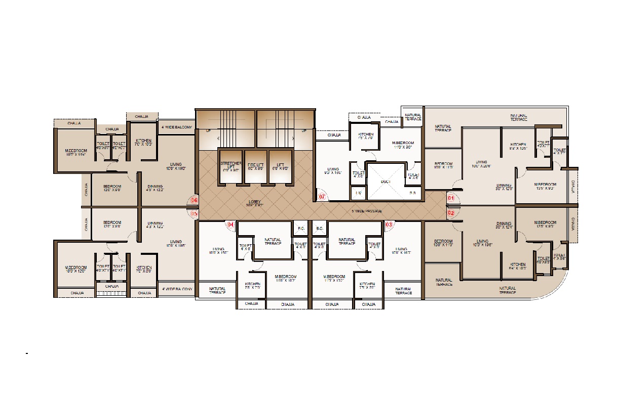 Amore Breeze Heights Floor Plans