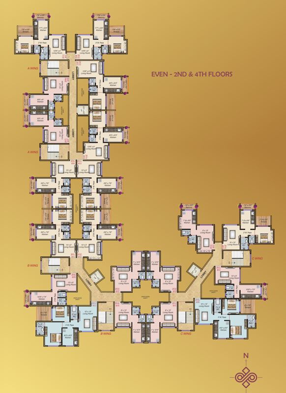 Anant Residency Floor Plans 1