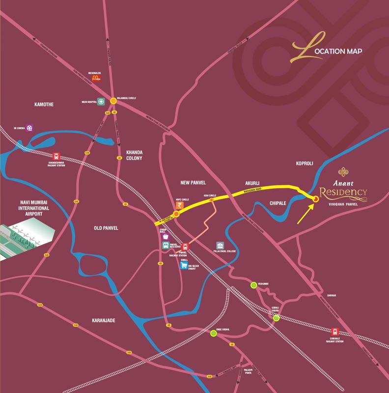 Anant Residency Location Image