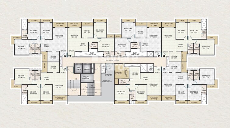 Aniruddha Icon Floor Plans