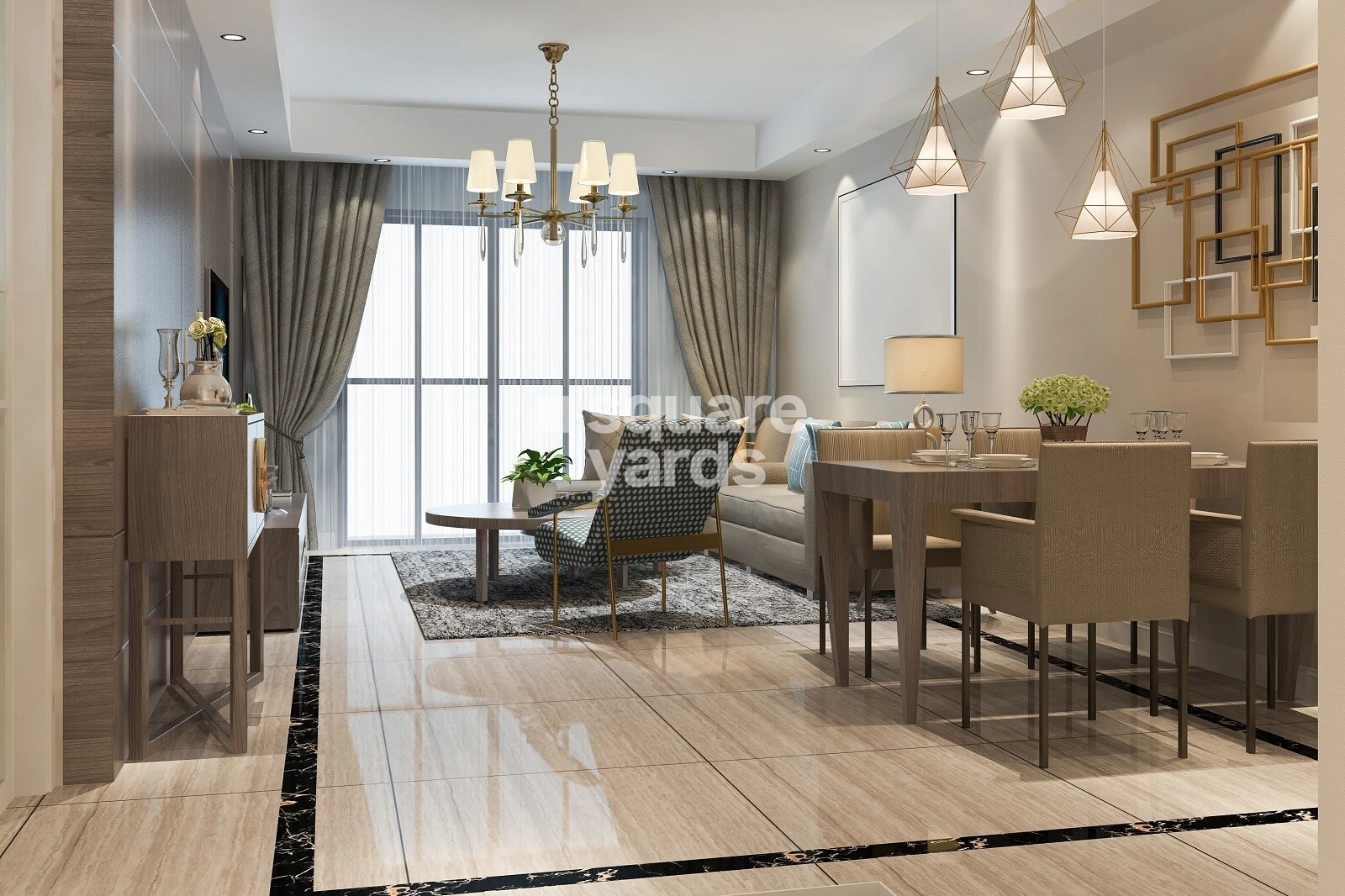 Aniruddha Pooja Apartment Interiors 1