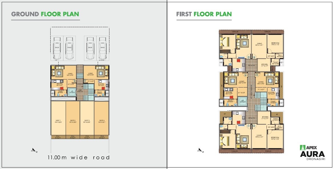 Apex Aura Floor Plans 1