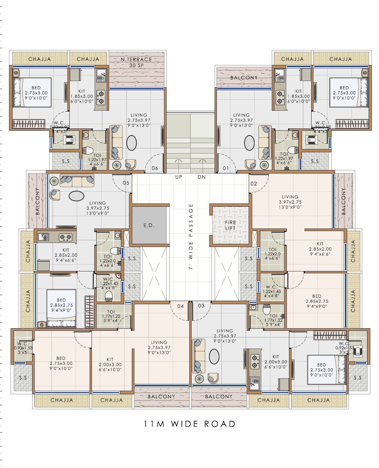 Apex Avenue Floor Plans 2