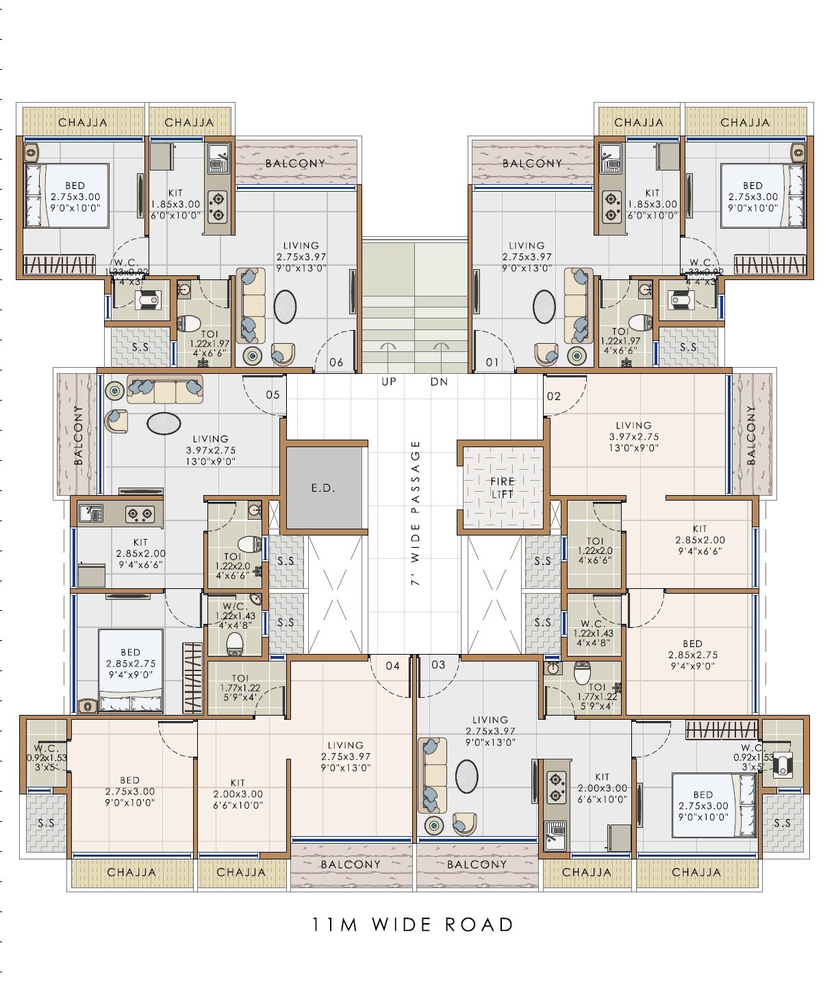 Apex Avenue Floor Plans 3