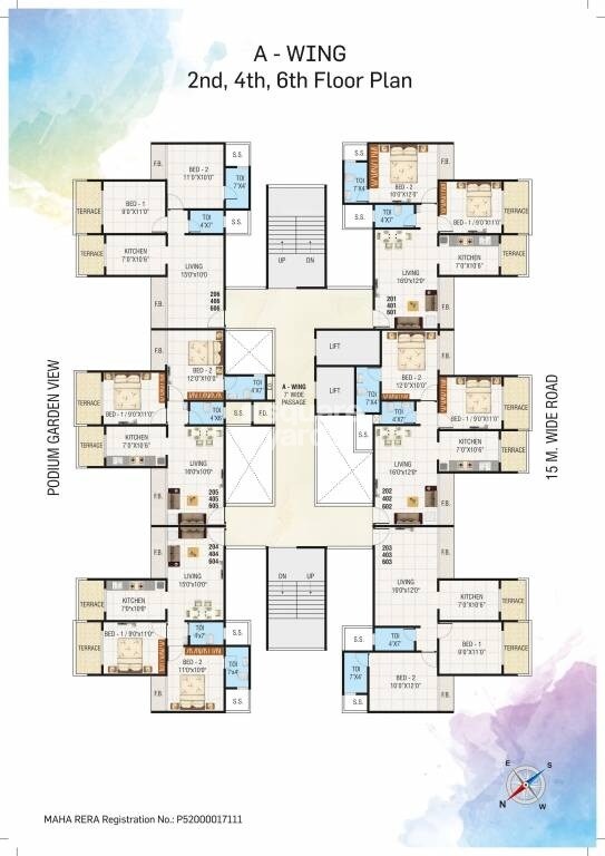 Aramus Galassia Floor Plans