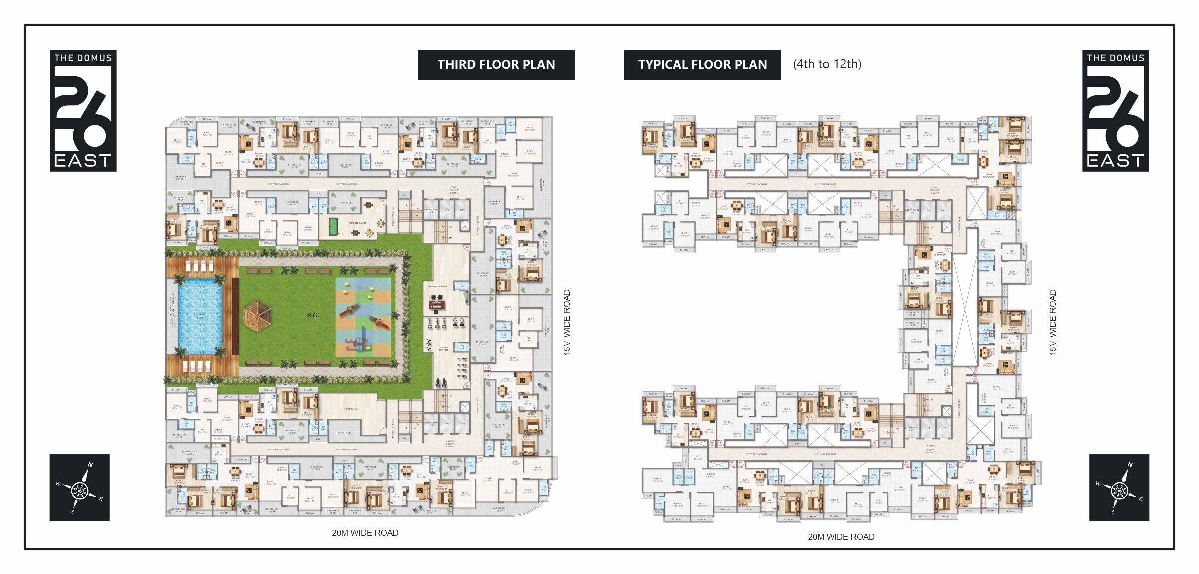Aramus The Domus 26 East Floor Plans