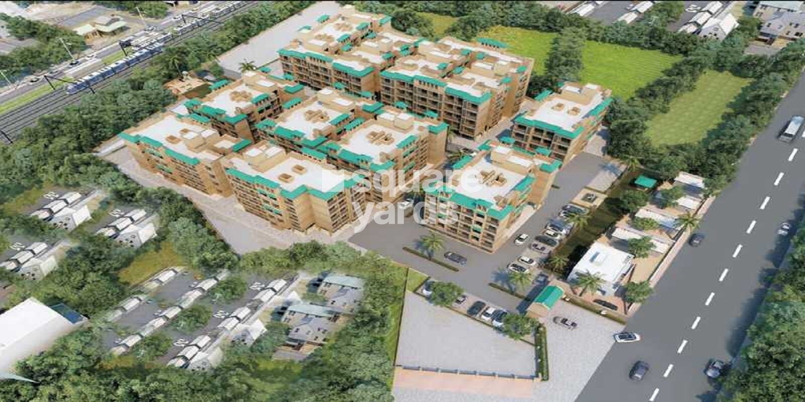 Aravalli Sankul residential project in Shelu