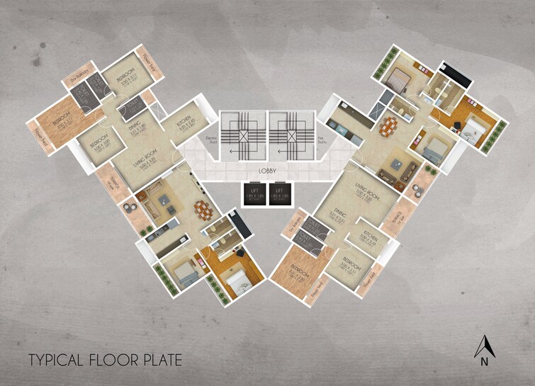 Archstone Infinity Tower Floor Plans 2