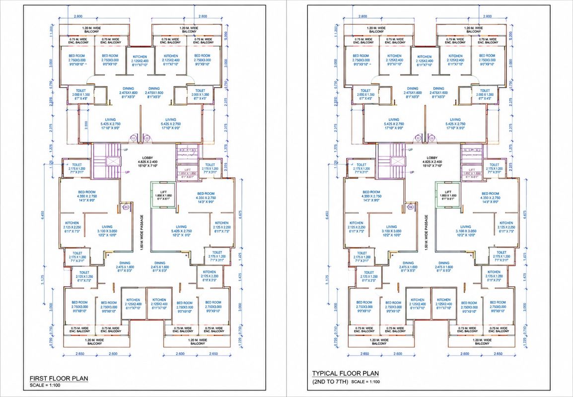 Arham One Amber Floor Plans