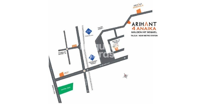 Arihant 4 Anaika Location Image