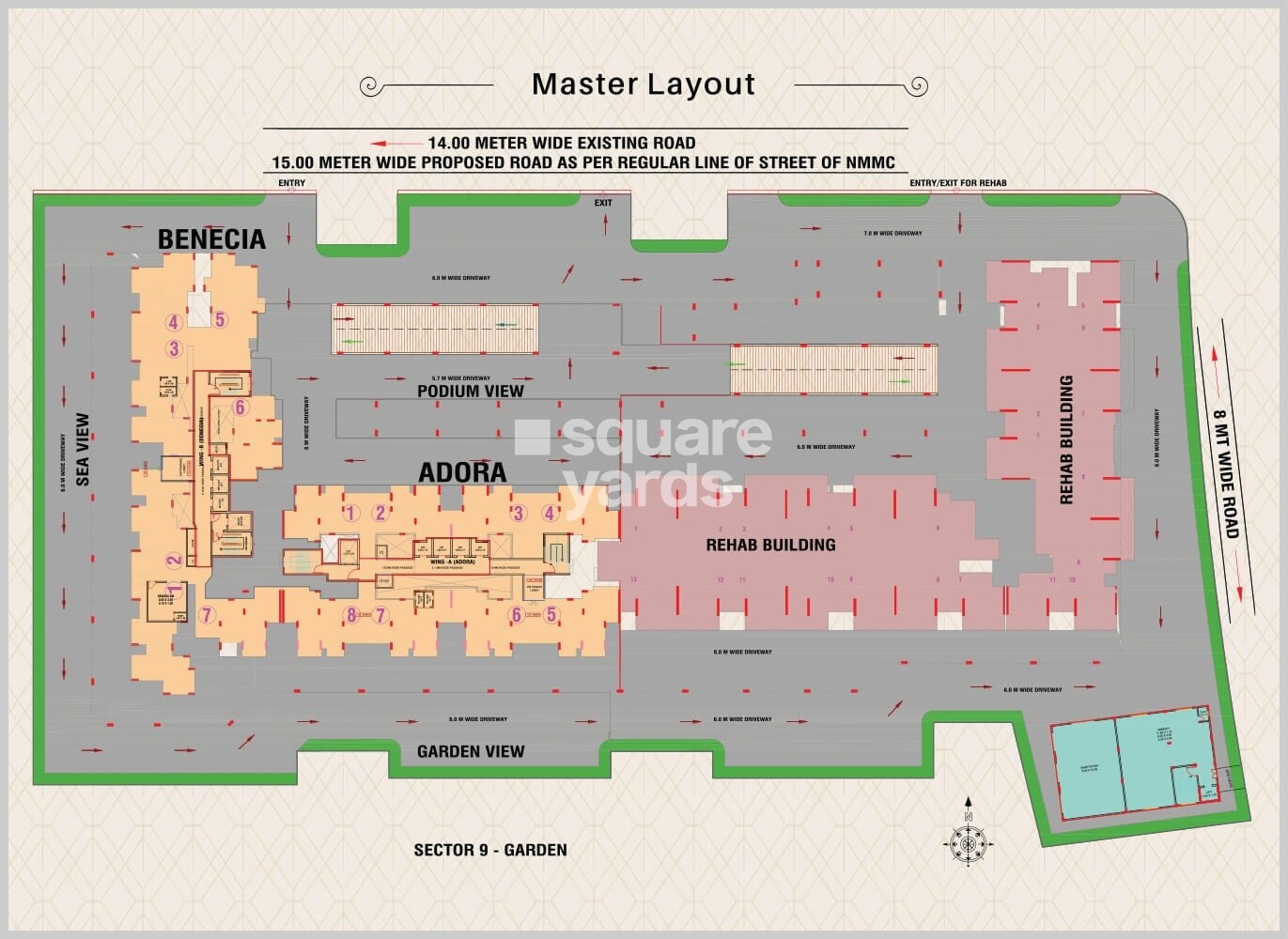 Arihant Advika Master Plan Image